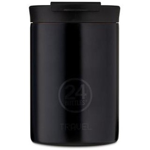 24 Bottles Travel Tumbler Basic Isolierbecher mini - Tuxedo Black - 350 ml