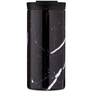 24 Bottles Travel Tumbler Cruise Isolierbecher - black marble - 600 ml