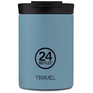 24 Bottles Travel Tumbler Earth Isolierbecher mini - powder blue - 350 ml