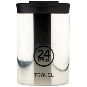 24 Bottles Travel Tumbler Platinum Trinkbecher - platin - 350 ml