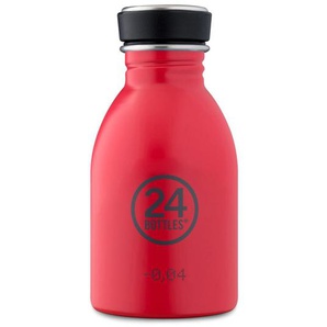 24 Bottles Urban Bottle Chromatic Trinkflasche Mini - Hot Red - 250 ml
