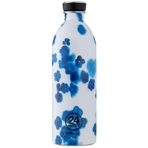 24 Bottles Urban Bottle Melody Trinkflasche - blue-white - 1 Liter