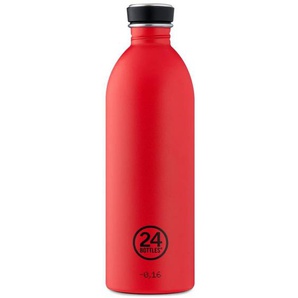 24 Bottles Urban Bottle Monochrome Collection Trinkflasche - hot red - 1 Liter
