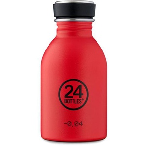 24 Bottles Urban Bottle Monochrome Collection Trinkflasche mini - hot red - 250 ml