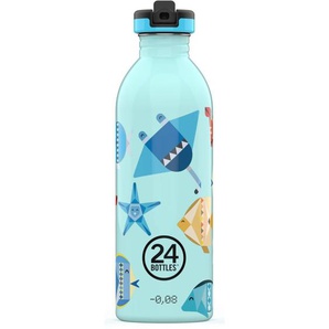 24 Bottles Urban Bottle Pattern Collection Trinkflasche - sea friends - 500 ml