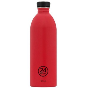 24 Bottles Urban Bottle Satin Finish Trinkflasche - hot red - 1000 ml