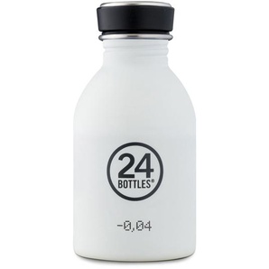 24 Bottles Urban Bottle Satin Finish Trinkflasche Mini - Ice White - 250 ml