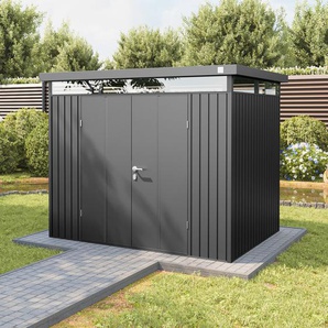 240 x 180 cm Gerätehaus, Umbragrau metallic - (GFPV00983)