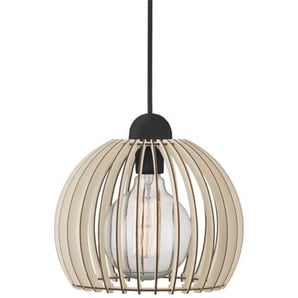25 cm Lampenschirm aus Holz/Kunststoff