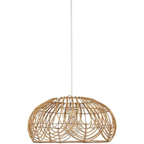 26 cm Lampenschirm aus Bambus/Rattan