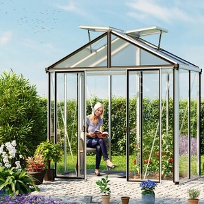 263 x 138 cm Gewächshaus, Standardfarbe Aluminium Natur | ohne Setangebot - (GFPV00690)