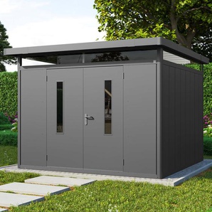 298 x 298 cm Gerätehaus, anthrazit - (GFPV00907)