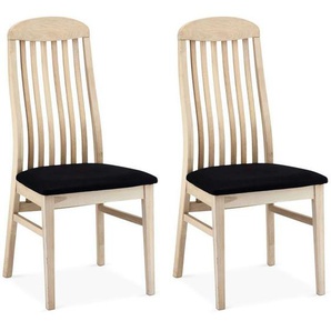 2er Set Esszimmerstühle Heidi Weißes Öl-Finish