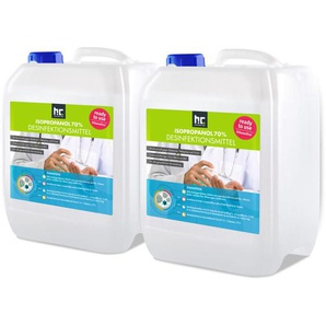 2x 5 L Desinfektionsmittel für Hände & Flächen