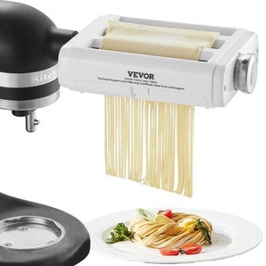 3 in 1 Manuelle Nudelmaschine Edelstahl, Edelstahl Frische Manuell Pasta Walze Maschine Italienische Flachteigmaschine Pastamaker inkl. Reinigungsbürste für Spaghetti, Lasagne, Tagliatelle - Rot YDLMGLSHY0003ZKBPV0