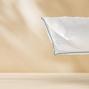 3-Kammer-Kopfkissen EMMA Emma Flauschkissen, weiß, B:80cm H:7cm L:40cm, Bezug: 100% Polyester. Füllung: 100% Polyester, Kopfkissen