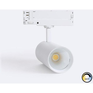 3-Phasenstromschiene LED-Strahler 30W Carlo CCT Wählbar Weiss (4000K - 5000K - 6000K) Wählbar