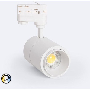 3-Phasenstromschiene LED-Strahler 30W Dimmbar CCT Pulyx Multiwinkel 15-60º Weiß