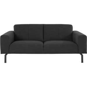 3-Sitzer ANDAS Lungre Sofas Gr. B/H/T: 200 cm x 82 cm x 97 cm, Struktur, schwarz (jet black) 3-Sitzer Sofas in 3 tollen Bezugsqualitäten
