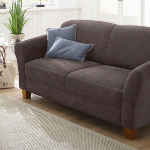 3-Sitzer HOME AFFAIRE Gotland, braun (espresso), B:192cm H:84cm T:89cm, Luxus-Microfaser ALTARA NUBUCK (100% Polyester), 90% Polyester/10% Polyamid Luxus-Microfaser (100% Polyester), Struktur (100% Polypropylen), Sofas, in drei Bezugsqualitäten, Topseller