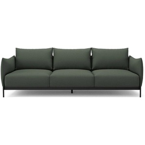 3-Sitzer INNOVATION LIVING ™ Kayto Sofa, TV-Couch, Dreisitzer Sofas Gr. B/H/T: 250 cm x 68 cm x 100 cm, Polyester, grün (dunkelgrün) 3-Sitzer Sofas Bezüge wechselbar, Teile einzeln erhältlich, robuste Unterkonstruktion