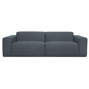 3-Sitzer INOSIGN Clayton Sofas Gr. B/H/T: 248 cm x 70 cm x 96 cm, Cord, grau (grey) 3-Sitzer Sofas in einem trendigen Cord-Bezug, verschiedene Kombinationen verfügbar