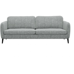 3-Sitzer INOSIGN Ikano Sofas Gr. B/H/T: 215 cm x 80 cm x 86 cm, Flachgewebe, grau 3-Sitzer Sofas