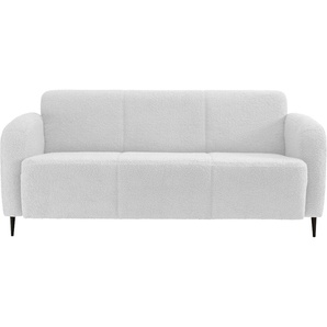 3-Sitzer INOSIGN Marone Sofas Gr. B/H/T: 185 cm x 76 cm x 90 cm, Luxus-Microfaser weich, weiß 3-Sitzer-Sofa 3-Sitzer Sofas