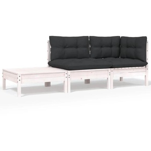 3-Sitzer Lounge-Set Jarmila mit Polster