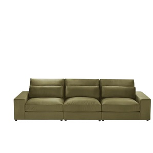 3 Sitzer Sofa  Branna ¦ grün ¦ Maße (cm): B: 322 H: 88 T: 120.0