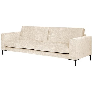3-Sitzer Sofa Beige Chenille Alita 248 x 83 x 94cm Modern