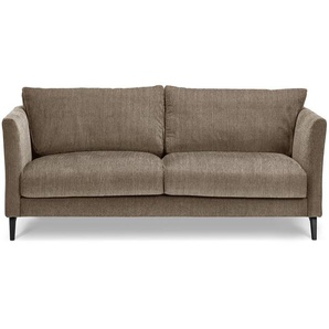 3-Sitzer-Sofa - schwarz -