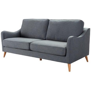 3-Sitzer Sofa Venuste denim blue/brown