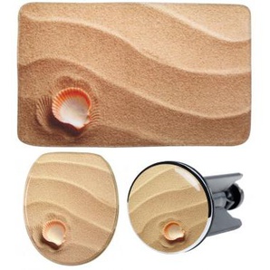 3-teiliges Badezimmer Set Clam