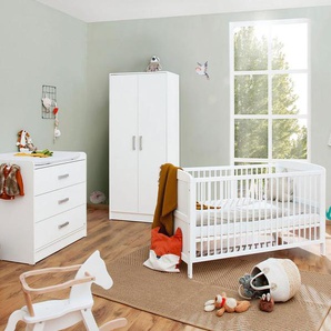 3-teiliges Pinolino Set »Viktoria« breit - Weiß - Holz -