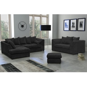 3-tlg. Couchgarnitur Darcey