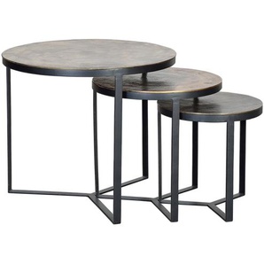 3-tlg. Couchtisch-Set Smetana