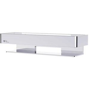 30 cm Duschablage aus massivem Messing, Chrom (SATDPOL30CH) - Swiss Aqua Technologies