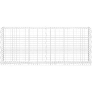 30 cm x 200 cm Gartenzaun Elson aus Metall
