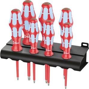 3167 i/7 Rack vde Torx-Schraubendreher Größe (Schraubendreher) t 8, t 9, t 10, t 15, t 20, t 25 - Wera