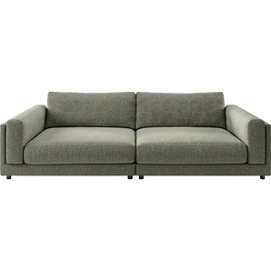 3C Candy Big-Sofa Karalis mit extra großer Sitztiefe, elegantes Mega Sofa zum Relaxen, auch in Cord- oder Leder-Bezug, lose Kissen, loungige Bequemlichkeit