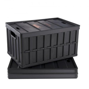 3er-Set 65L Profi Klappbox aus PP Transportbox mit Deckel Faltbarer Aufbewahrungsbox mit Handgriff Stapelbare Kisten Storage Box Faltboxen Stapelboxen für Aufbewahrung & Transport KZDSLCWXHS64HOR3QV0