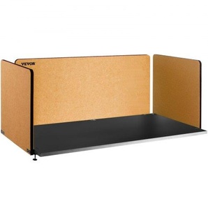 3x Schreibtisch Trennwand 152x61cm + 61x61cm Tischtrennwand Akustik Tischtrennwand Polyesterfaser Sichtschutz 125-4000Hz Akustischer Absorptionskoeffizient Gelb ideal für Büro Konferenzraum ZMGYPFCTZSY602UYHV0