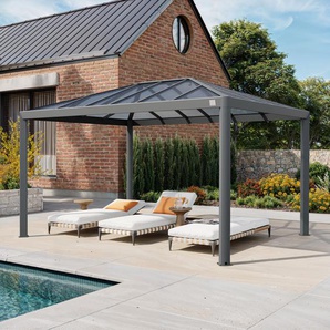 3x4m Hardtop Gartenpavillon, ohne Seitenteile - (300660)