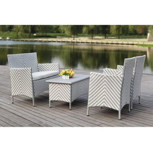 Sarenac 4-Sitzer Rattan Sofa Set