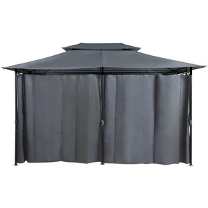 400 cm x 300 cm Pavillon Usonia aus Stahl