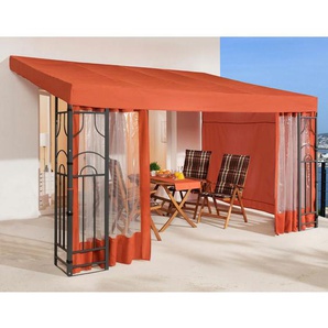400 cm x 300 cm Pavillon Romana aus Stahl