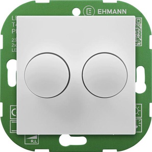 4295x0700 Drehdimmer Geeignet für Leuchtmittel: LED-Lampe, Glühlampe, Halogenlampe Weiß (ral - Ehmann