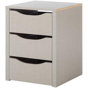 45er Schubkasteneinsatz Rauch 45 x 57 x 45cm Beige Spanplatte, bedruckt & lackiert