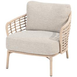 4Seasons Como Living Sessel Aluminium Harvest inkl. 2 Kissen